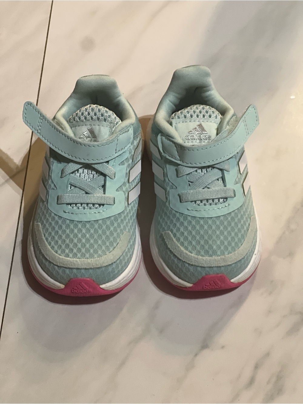 Adidas Toddler 5c | Duramo SL  Turquoise Slip-On Sneakers
